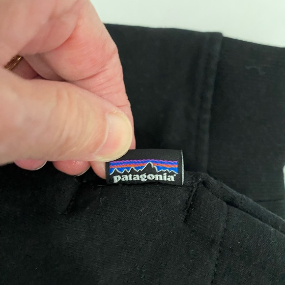 Patagonia P-6 Logo Uprisal Hoodie Mens XL Black Pullover Sweatshirt With Pockets - Picture 4 of 5